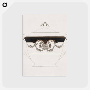 アートポストカード-Sugar Bowl Design
 - ノリタケ工場 Postcard.