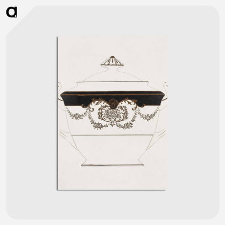 アートポストカード-Sugar Bowl Design
 - ノリタケ工場 Postcard.