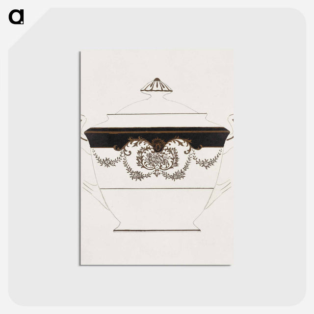 アートポストカード-Sugar Bowl Design
 - ノリタケ工場 Postcard.