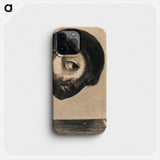 Guardian Spirit of the Waters - Odilon Redon Phone Case.