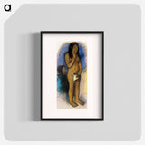 Parau na te varua ino - ポール ゴーギャン Poster.