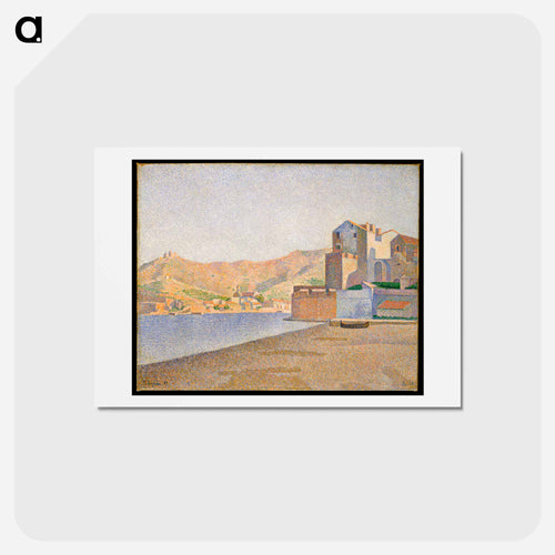 The Town Beach, Collioure, Opus 165 - Paul Signac Postcard.