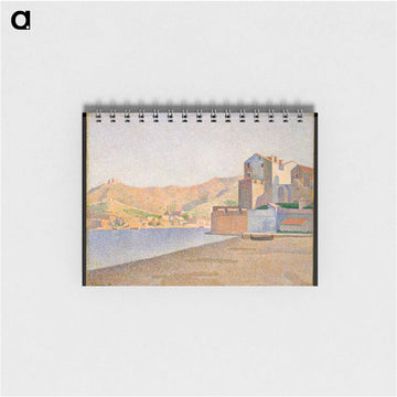 The Town Beach, Collioure, Opus 165 - ポール シニャック Memo.