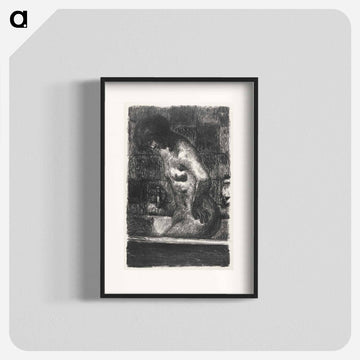 Woman in Bathtub
 - ピエール ボナール Poster.