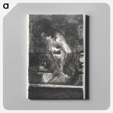 Woman in Bathtub
 - ピエール ボナール Canvas.