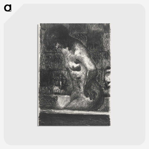 Woman in Bathtub
 - ピエール ボナール Postcard.