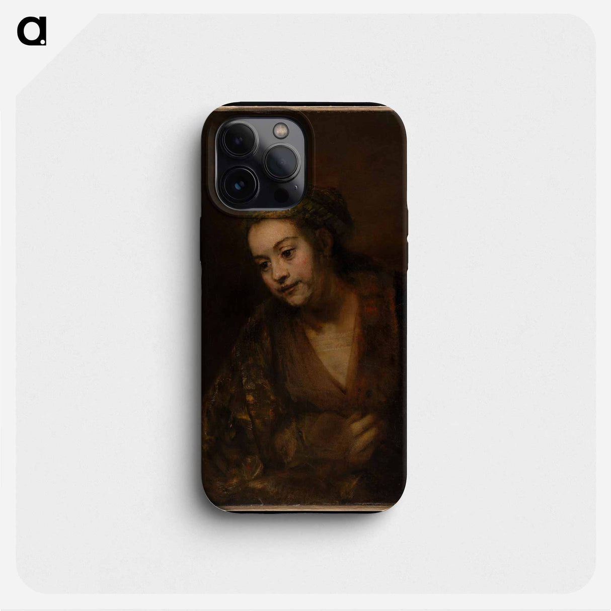 Hendrickje Stoffels - Rembrandt van Rijn Phone Case.