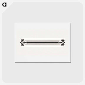 アートポストカード-Ornament for a Book Binding
 - サミュエル ジェスルン Postcard.
