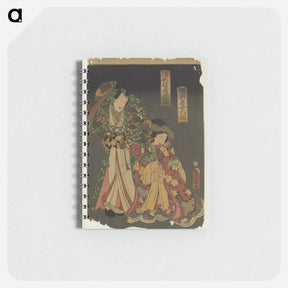 アートメモ帳-Yoritomo's Oldest Daughter and Yoshitaka
 - 歌川 豊国 Memo.