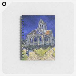 アートメモ帳-The Church at Auvers - フィンセント ファン ゴッホ Memo.