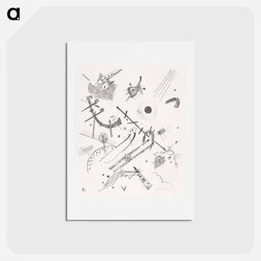 アートポストカード-Kleine Welten (Small Worlds) - ワシリー カンディンスキー Postcard.