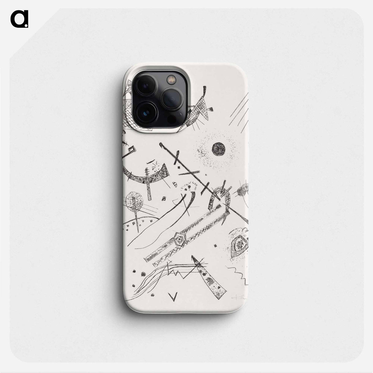 Kleine Welten (Small Worlds) - ワシリー カンディンスキー Phone Case.