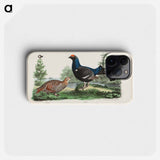 Black grouse, male and female. - ヴィルヘルム フォン ライト Phone Case.