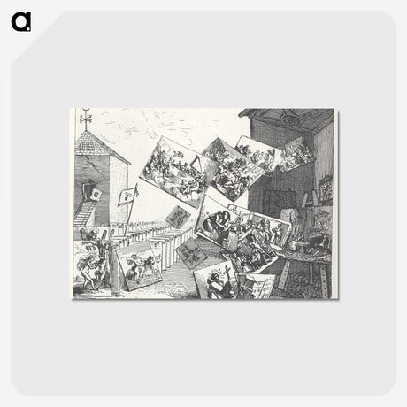 1-54_William-Hogarth_postcard