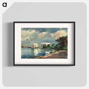 アートポスター-Salt Kettle, Bermuda - ウィンスロー ホーマー Poster.