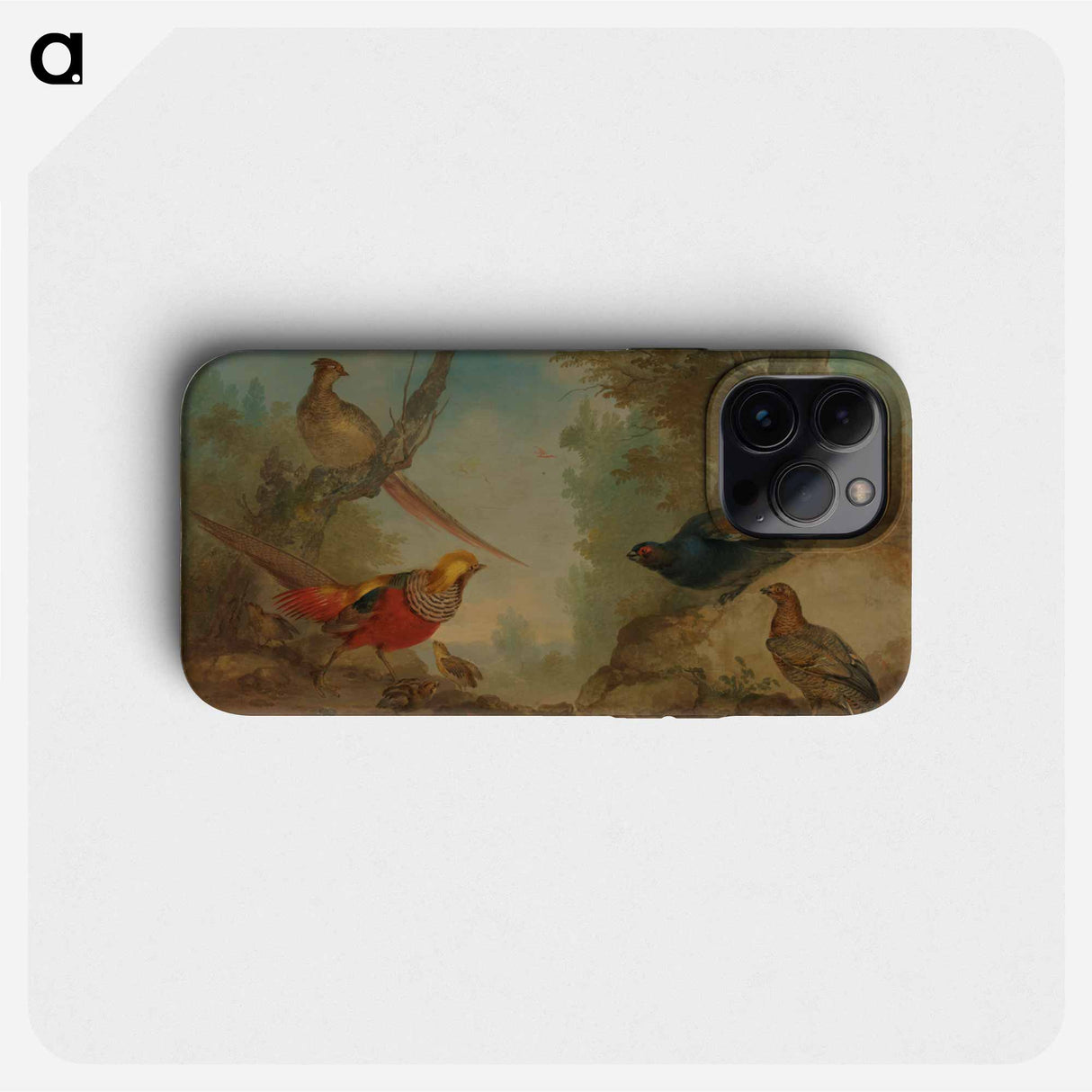 Pheasants - アールト シューマン Phone Case.