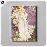La Dame Aux Camélias - アルフォンス ミュシャ Canvas.