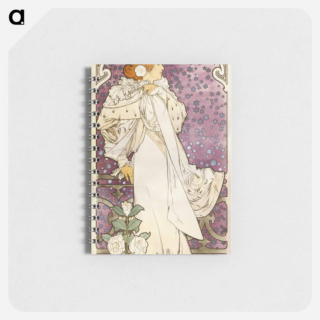 La Dame Aux Camélias - アルフォンス ミュシャ Memo.