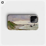 The Seashore at Sainte-Adresse - クロード モネ Phone Case.