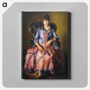 アートパネル-Emma in a Purple Dress
 - ダラス美術館 Canvas.
