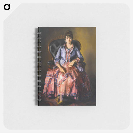 アートメモ帳-Emma in a Purple Dress
 - ダラス美術館 Memo.