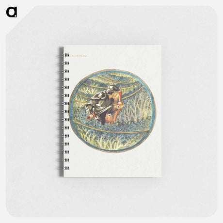 アートメモ帳-Golden Thread from The Flower Book - エドワード バーン ジョーンズ Memo.