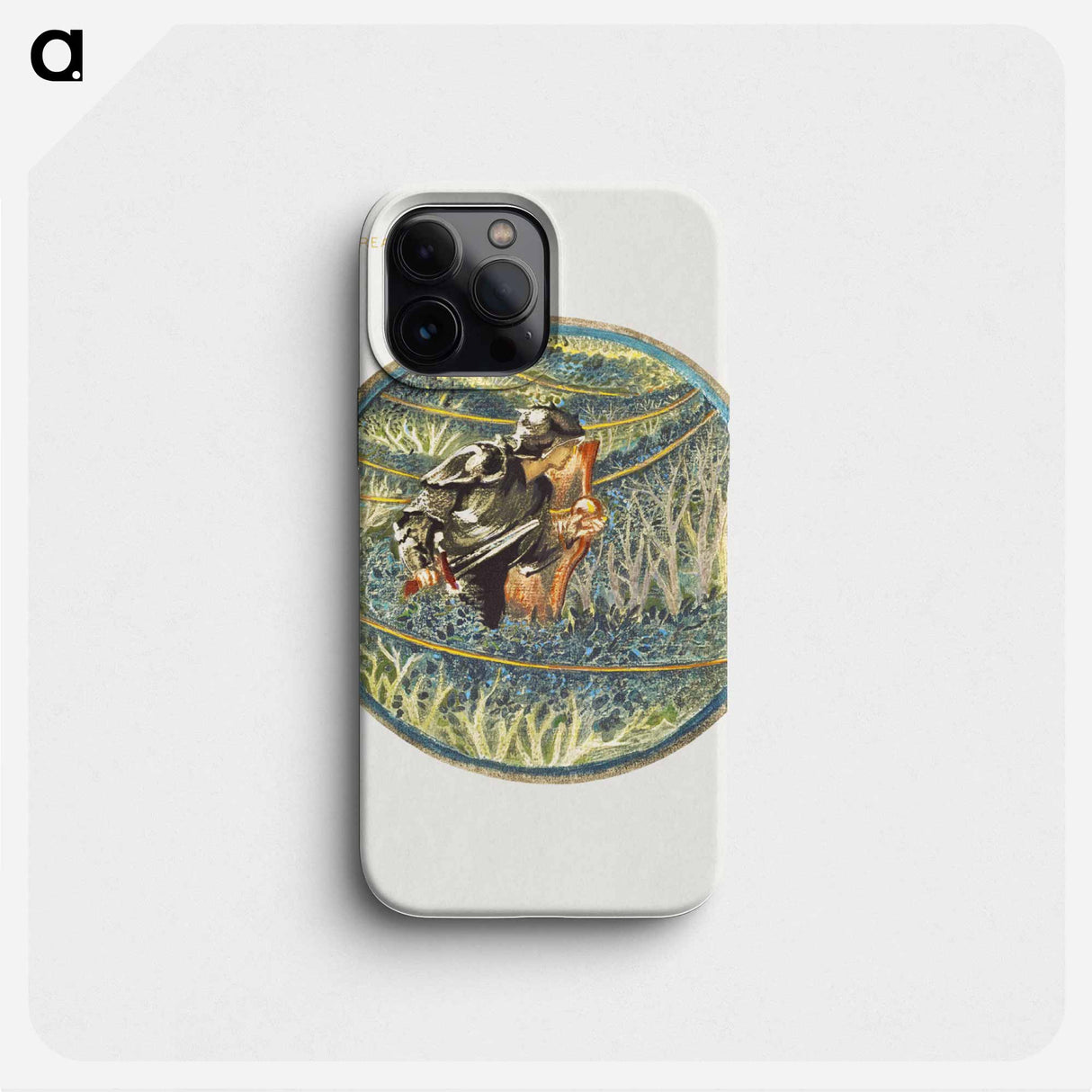 Golden Thread from The Flower Book - エドワード バーン ジョーンズ Phone Case.