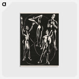 アートポストカード-Feelings - エルンスト ルートヴィヒ キルヒナー Postcard.