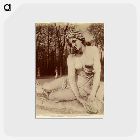 アートポストカード-Versailles - Parc
 - ウジェーヌ アジェ Postcard.