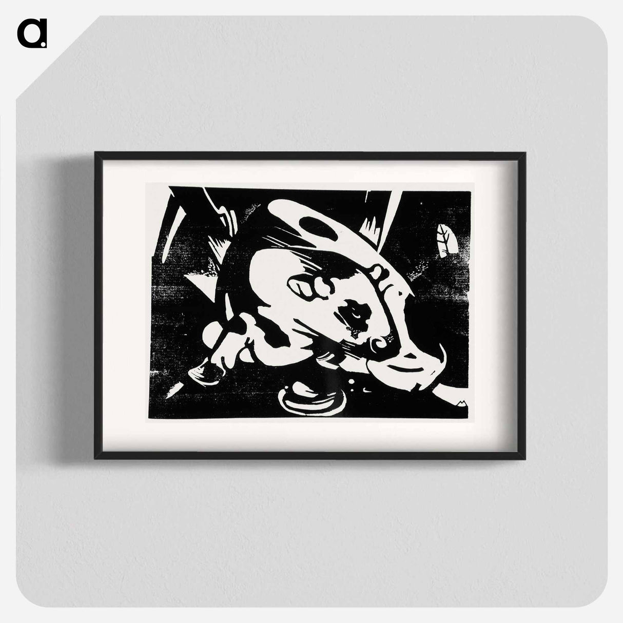 The bull - フランツ マルク Poster.
