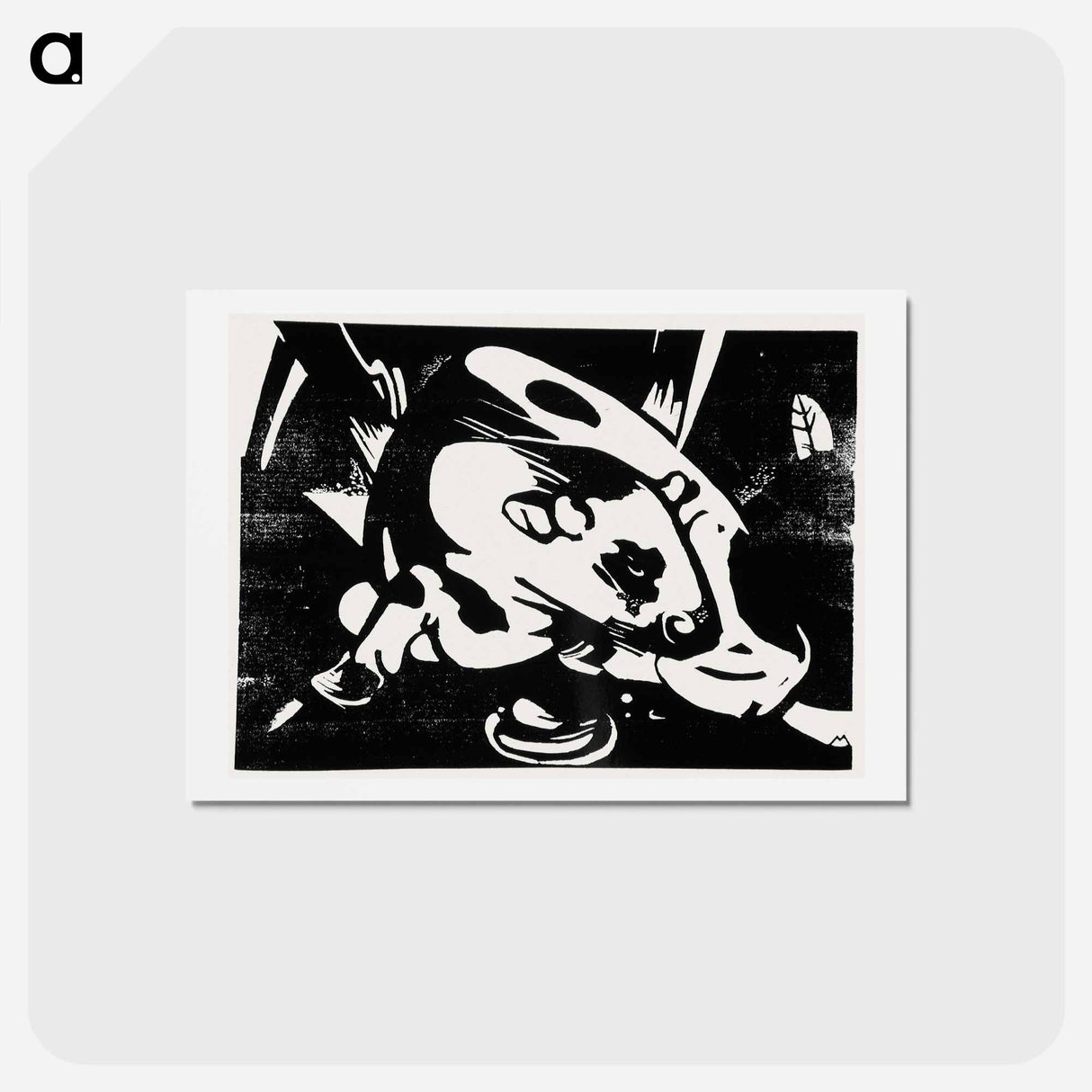 アートポストカード-The bull - フランツ マルク Postcard.