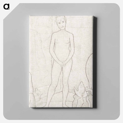 The Models - Georges Seurat Canvas.