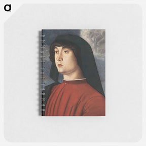 アートメモ帳-Portrait of a Young Man in Red - ジョヴァンニ ベッリーニ Memo.