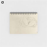 Reclining Nude with Drapery - グスタフ クリムト Memo.