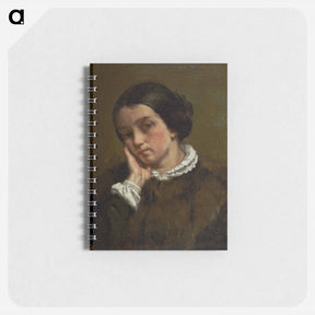 アートメモ帳-Portrait of Zélie Courbet - ギュスターヴ クールベ Memo.