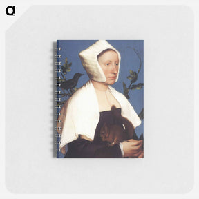 アートメモ帳-Lady with a Squirrel and a Starling - ハンス ホルバイン Memo.