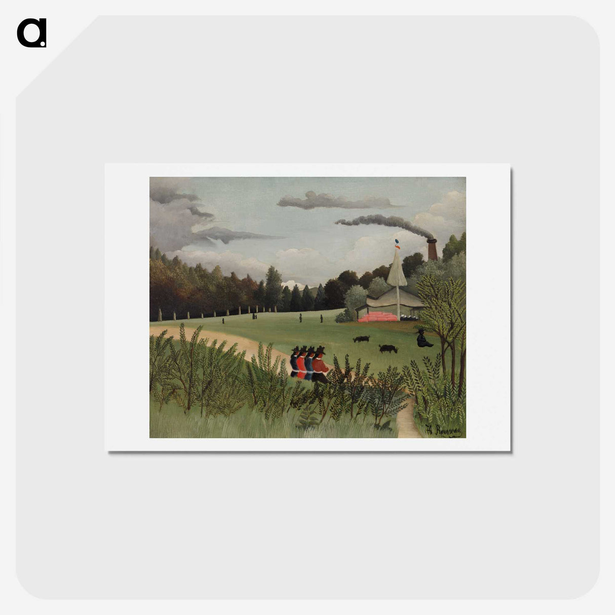 1-55_Henri-Rousseau_hagaki