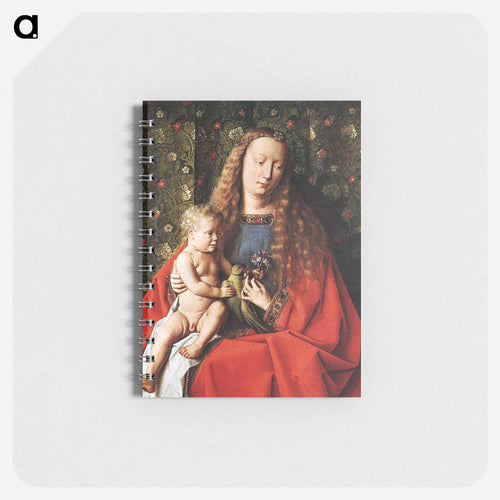 The Madonna of Canon van der Paele (detail) - ヤン ファン エイク Memo.