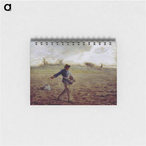 アートメモ帳-The Sower - ジャン フランソワ ミレー Memo.