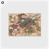 1-55_Katsushika-Hokusai_postcard