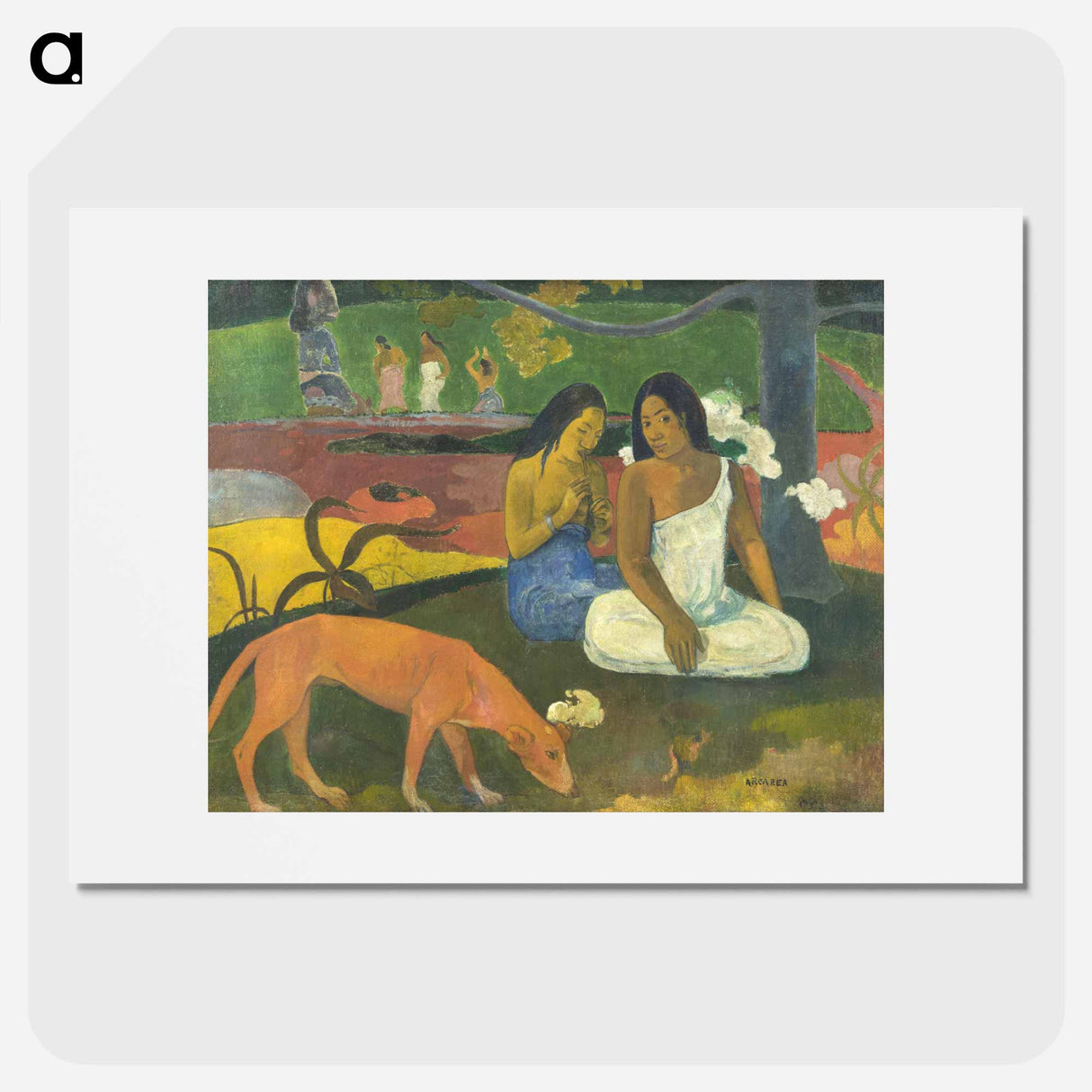 Arearea - Paul Gauguin Poster.