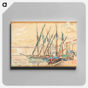 アートパネル-St. Tropez - ポール シニャック Canvas.