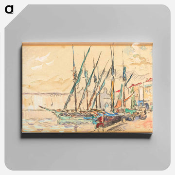 St. Tropez - ポール シニャック Canvas.
