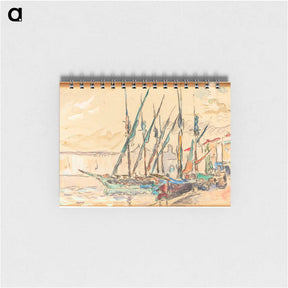 アートメモ帳-St. Tropez - ポール シニャック Memo.