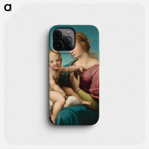 The Niccolini–Cowper Madonna - ラファエロ サンティ Phone Case.
