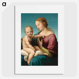 The Niccolini–Cowper Madonna - ラファエロ サンティ Poster.
