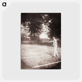 アートポストカード-Tennis Player
 - セントルイス美術館 Postcard.
