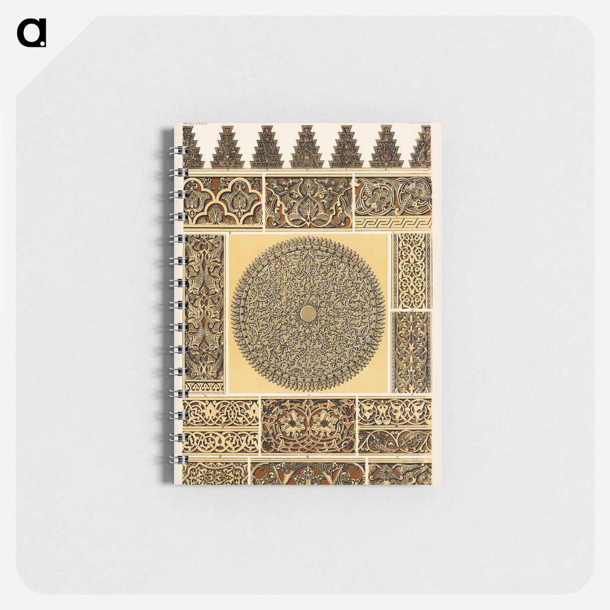 アートメモ帳-Grammar of Ornament Pattern Illustration
 - 装飾の文法 Memo.