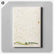 アートパネル-Insect and Hyssop from Mira Calligraphiae Monumenta
 - 書道のお手本 Canvas.