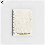 アートメモ帳-Insect and Hyssop from Mira Calligraphiae Monumenta
 - 書道のお手本 Memo.